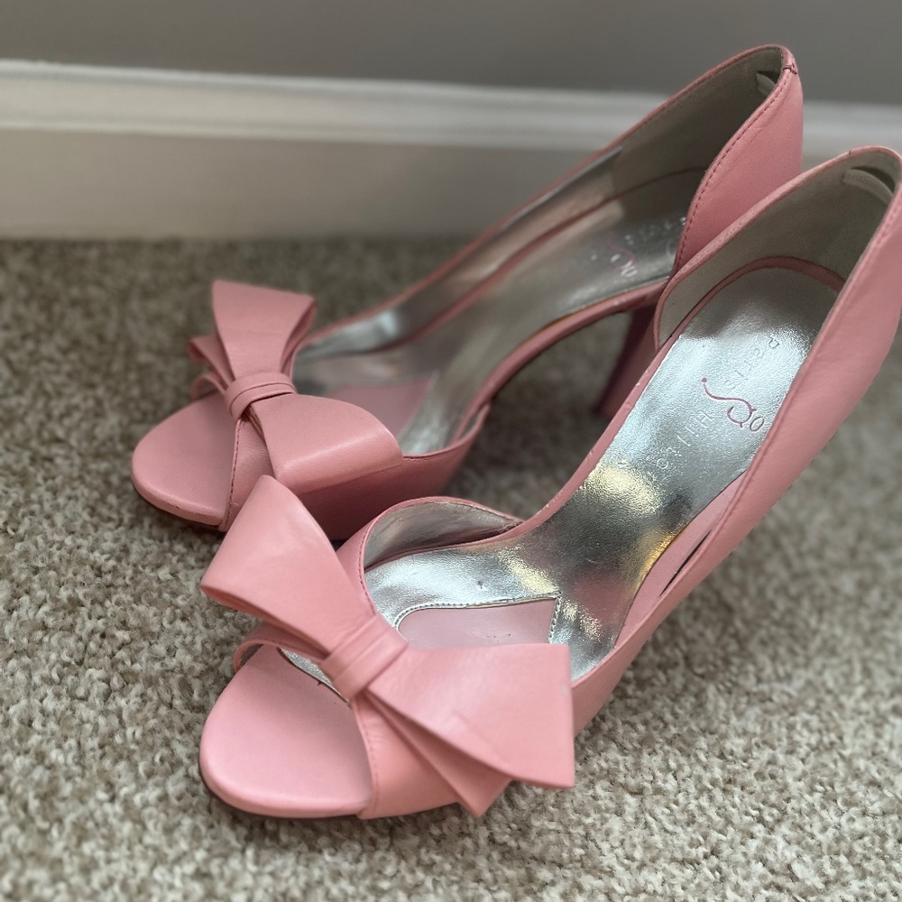 Paris Hilton Barbie Pink Peep Toe